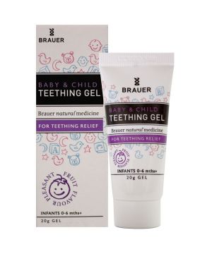 Baby & Child Teething Gel 20g Brauer
