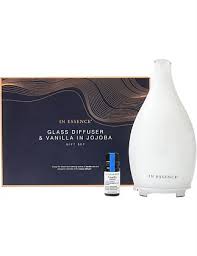 Glass Diffuser & Vanilla in Jojoba Gift Set In Essence