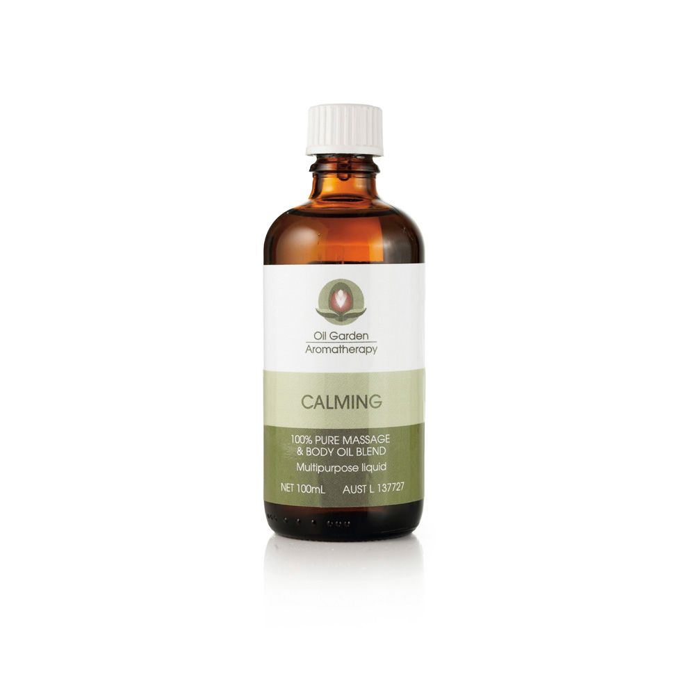 Calming Massage & Body Oil Blend 100mL Oil Garden 