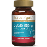 Co Q10 150 MAX 60 Caps Herbs of Gold