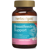 Breast Feeding Support 60 Tabs Herbs of Gold