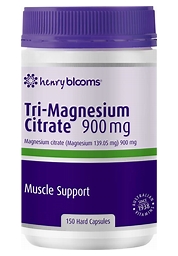 Tri-Magnesium Citrate 150 Caps Blooms