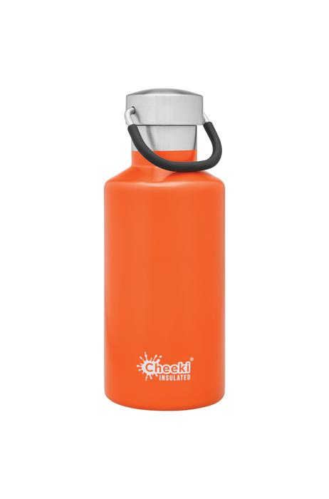 Classic Insulated Bottle - Orange 400ml Cheeki