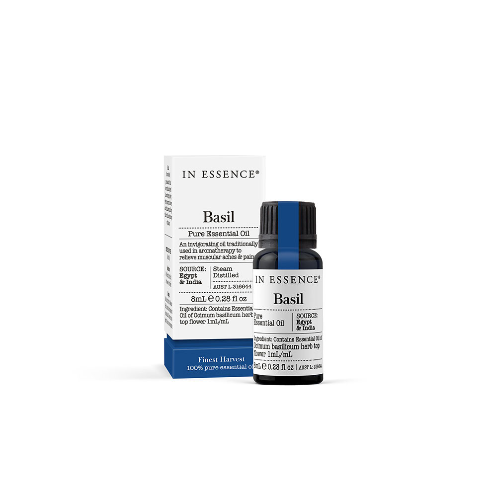 Basil Pure Essential Oil 8ml In Essence