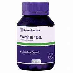 Vitamin D3 1000iu 200 Caps Blooms