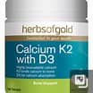 Calcium K2 with D3 180 Tabs Herbs of Gold
