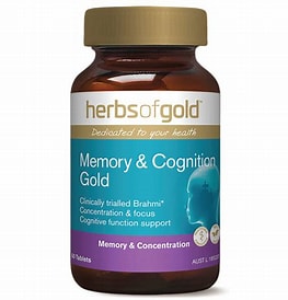 Memory & Cognition Gold 60 Tabs Herbs Of Gold