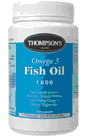 Omega 3 Fish Oil 1000mg 100 Caps Thompson's