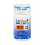 Nat Mur - Fluid Balance 125 Tabs Schuessler Tissue Salts 