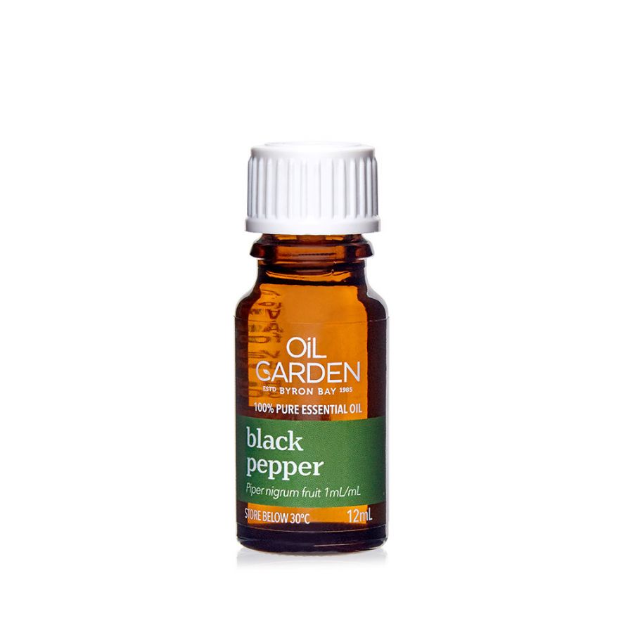 Black Pepper Pure Essential Oil 12mL Oil Garden 