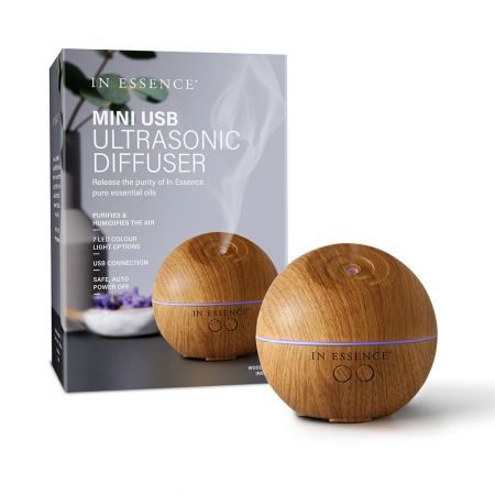 Woodgrain USB Ultrasonic Diffuser In Essence