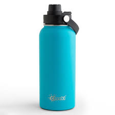 Insulated Adventure Bottle - Aqua 1L Cheeki