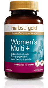 Women's Multi + 90 Tabs Herbs of Gold 