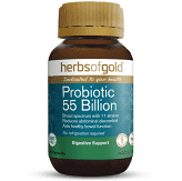 Probiotic 55 Billion 30 Caps Herbs of Gold