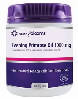 Evening Primrose Oil 1000mg 200 Caps Blooms