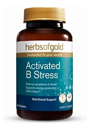Activated B Stress 30 Tabs Herbs Of Gold