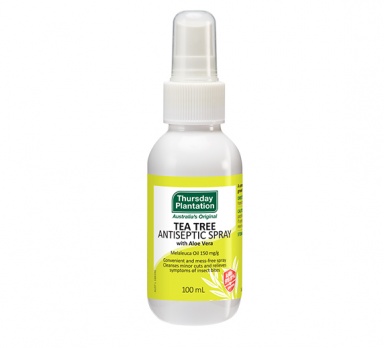 Tea Tree Antiseptic Spray with Aloe Vera 100ml Thursday Plantation